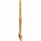 Ekena Millwork Richland Rough Sawn Timber Gable Bracket, Western Red Cedar, 84"W x 45"H x 2"D x 4"F, 13/12 Pitch GBW084X45X0204RIC00RWR - alternate 3
